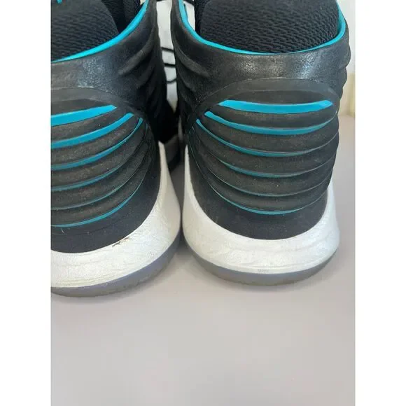 Nike Air‎ Jordan XXXII 32 CEO Black Rapid Teal White Size 12 Men's Sneakers - Picture 3 of 11